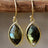 Geometrical Shape Natural Stone Dangle Earrings king-general-store-5710.myshopify.com