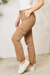 Risen Full Size High Waist Straight Jeans with Pockets king-general-store-5710.myshopify.com