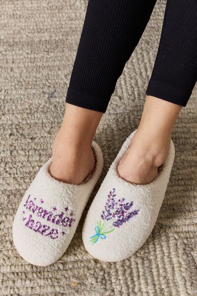 Melody Sequin Pattern Cozy Slippers king-general-store-5710.myshopify.com