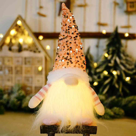 Sequin Light-Up Faceless Gnome king-general-store-5710.myshopify.com