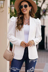 Puff Sleeve Shawl Collar Blazer king-general-store-5710.myshopify.com