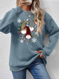 Faceless Gnomes Graphic Drop Shoulder Sweatshirt king-general-store-5710.myshopify.com