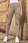 High Waist Ribbed Slit Leggings king-general-store-5710.myshopify.com