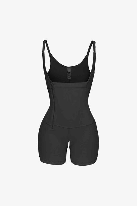 Full Size Side Zipper Under-Bust Shaping Bodysuit king-general-store-5710.myshopify.com