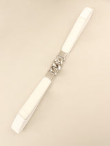 Zinc Alloy Buckle Elastic PU Belt king-general-store-5710.myshopify.com