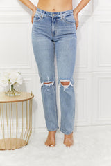 Kancan Abby High Rise Slim Straight Jeans king-general-store-5710.myshopify.com