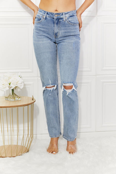 Kancan Abby High Rise Slim Straight Jeans king-general-store-5710.myshopify.com