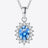 1 Carat Moissanite 925 Sterling Silver Necklace - Kings Crown Jewel Boutique