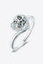 1 Carat Moissanite Heart Ring - Kings Crown Jewel Boutique