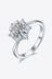 1 Carat Moissanite Zircon Ring - Kings Crown Jewel Boutique