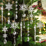 10-Piece Acrylic Icicle Ornaments - Kings Crown Jewel Boutique