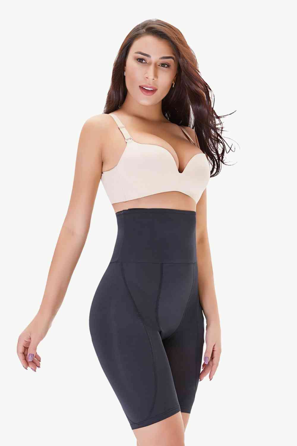 Full Size High Waisted Pull-On Shaping Shorts king-general-store-5710.myshopify.com