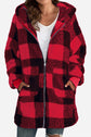 Double Take Full Size Plaid Long Sleeve Hooded Coat king-general-store-5710.myshopify.com