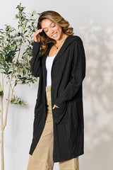 Basic Bae Full Size Ribbed Open Front Long Sleeve Cardigan king-general-store-5710.myshopify.com