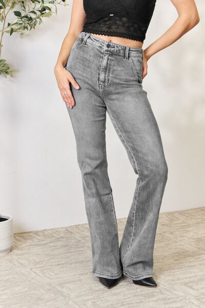 Kancan High Waist Slim Flare Jeans king-general-store-5710.myshopify.com