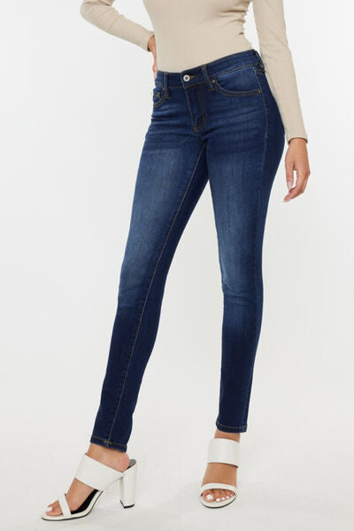 Kancan Mid Rise Gradient Skinny Jeans king-general-store-5710.myshopify.com