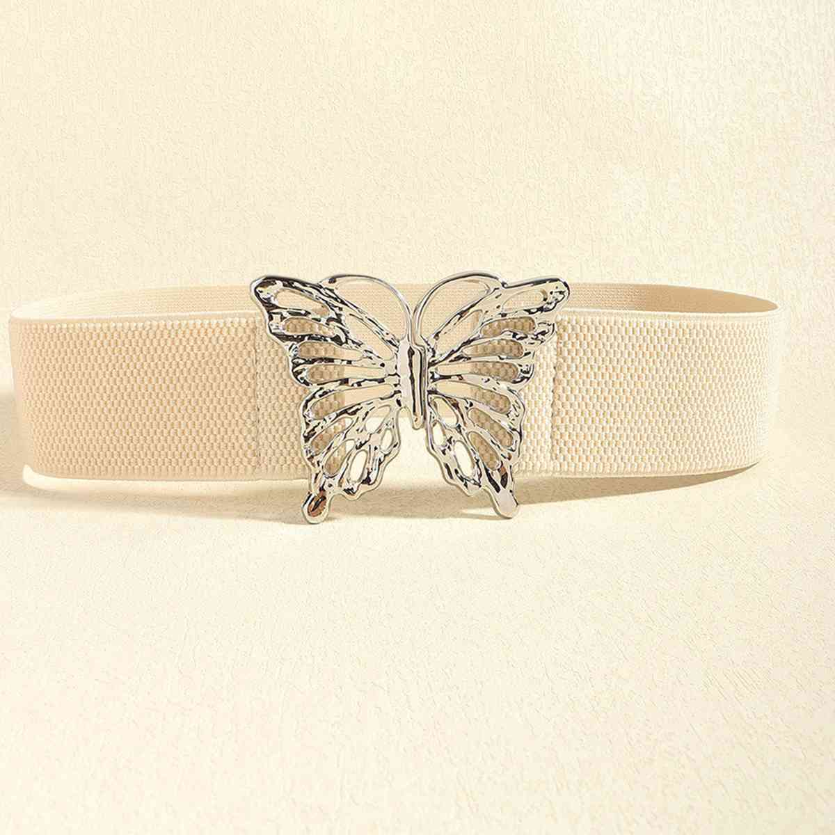 Butterfly Alloy Buckle Elastic Belt king-general-store-5710.myshopify.com