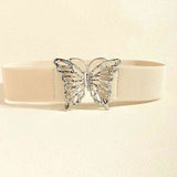 Butterfly Alloy Buckle Elastic Belt king-general-store-5710.myshopify.com