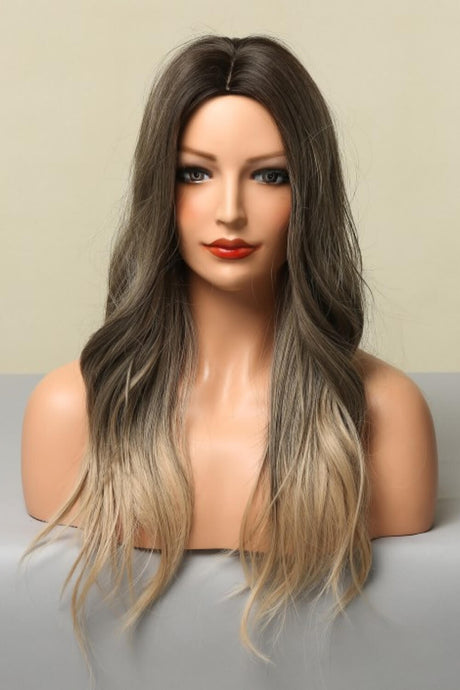 13*1" Full-Machine Wigs Synthetic Long Straight 24" - Kings Crown Jewel Boutique