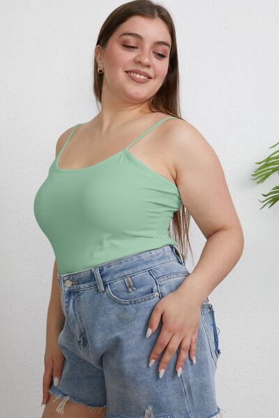 Basic Bae Full Size Round Neck Slim Cami king-general-store-5710.myshopify.com