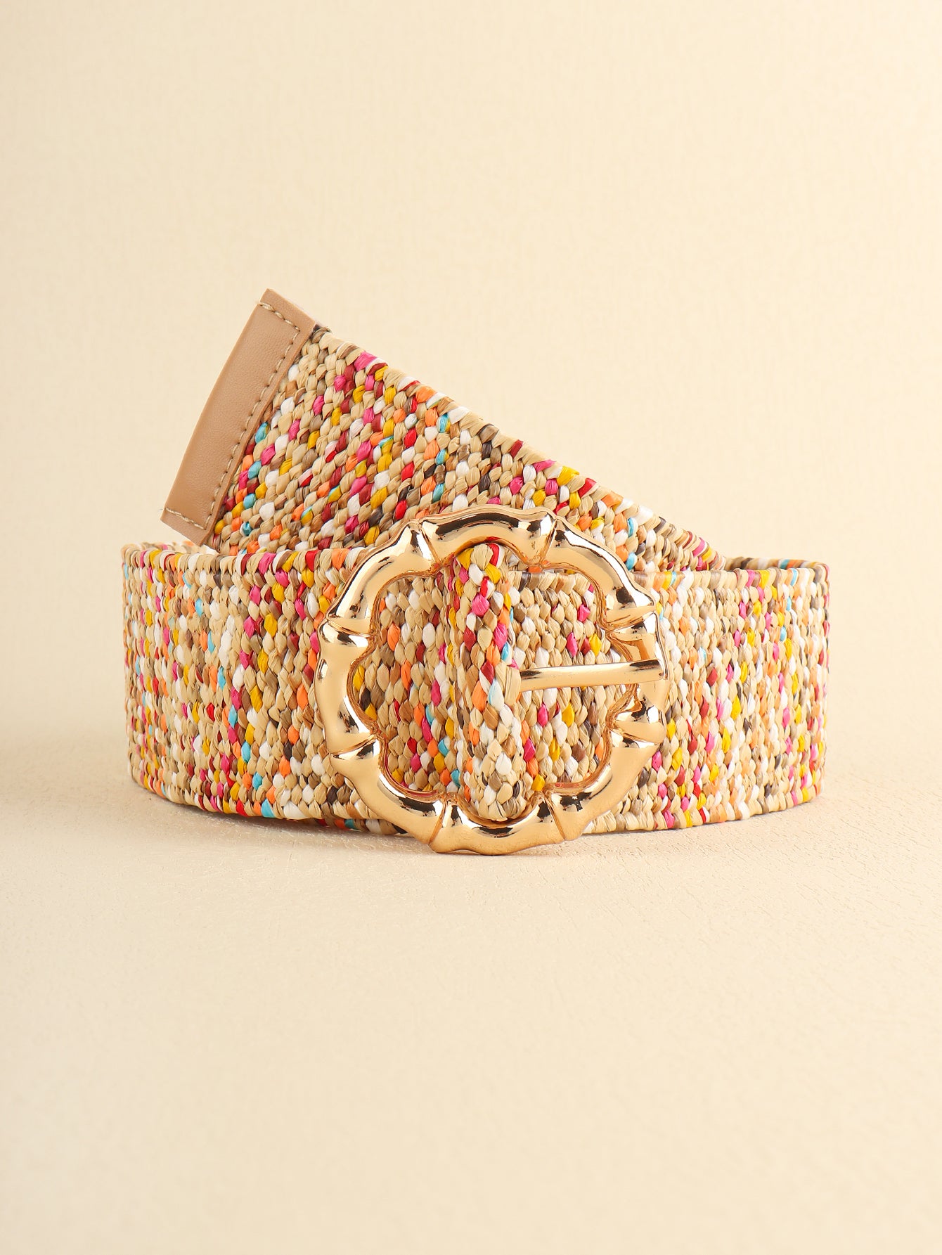 Multicolored Wide Belt king-general-store-5710.myshopify.com