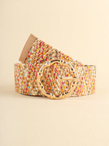 Multicolored Wide Belt king-general-store-5710.myshopify.com