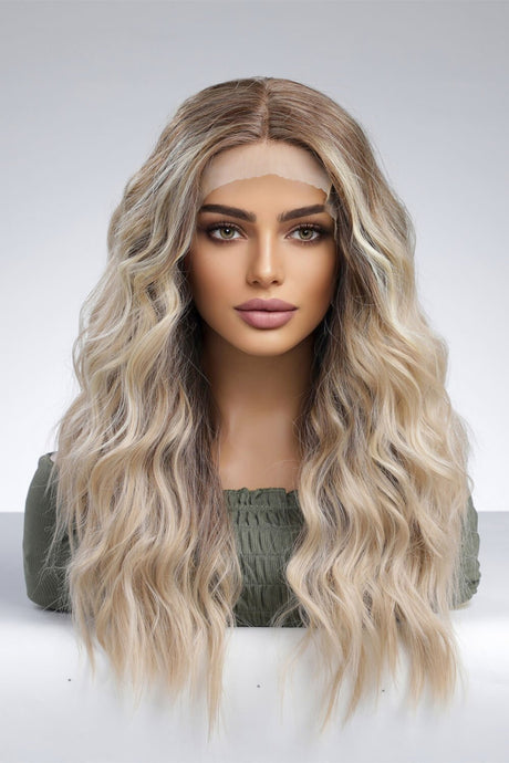 13*2" Lace Front Wigs Synthetic Long Wave 24'' 150% Density - Kings Crown Jewel Boutique