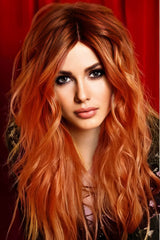 13*2" Lace Front Wigs Synthetic Long Wave 24" 150% Density - Kings Crown Jewel Boutique