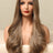 13*2" Lace Front Wigs Synthetic Long Wave 26" 150% Density in Golden Brown - Kings Crown Jewel Boutique