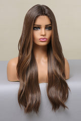 13*2" Lace Front Wigs Synthetic Long Wave 26" Heat Safe 150% Density - Kings Crown Jewel Boutique