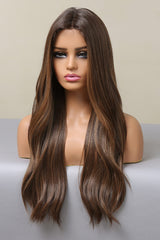 13*2" Lace Front Wigs Synthetic Long Wave 26" Heat Safe 150% Density - Kings Crown Jewel Boutique