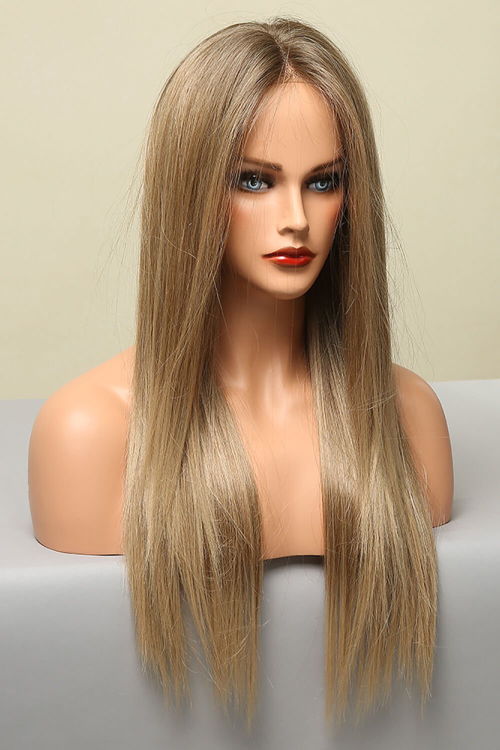 13*2" Long Straight Lace Front Synthetic Wigs 26" Long 150% Density - Kings Crown Jewel Boutique