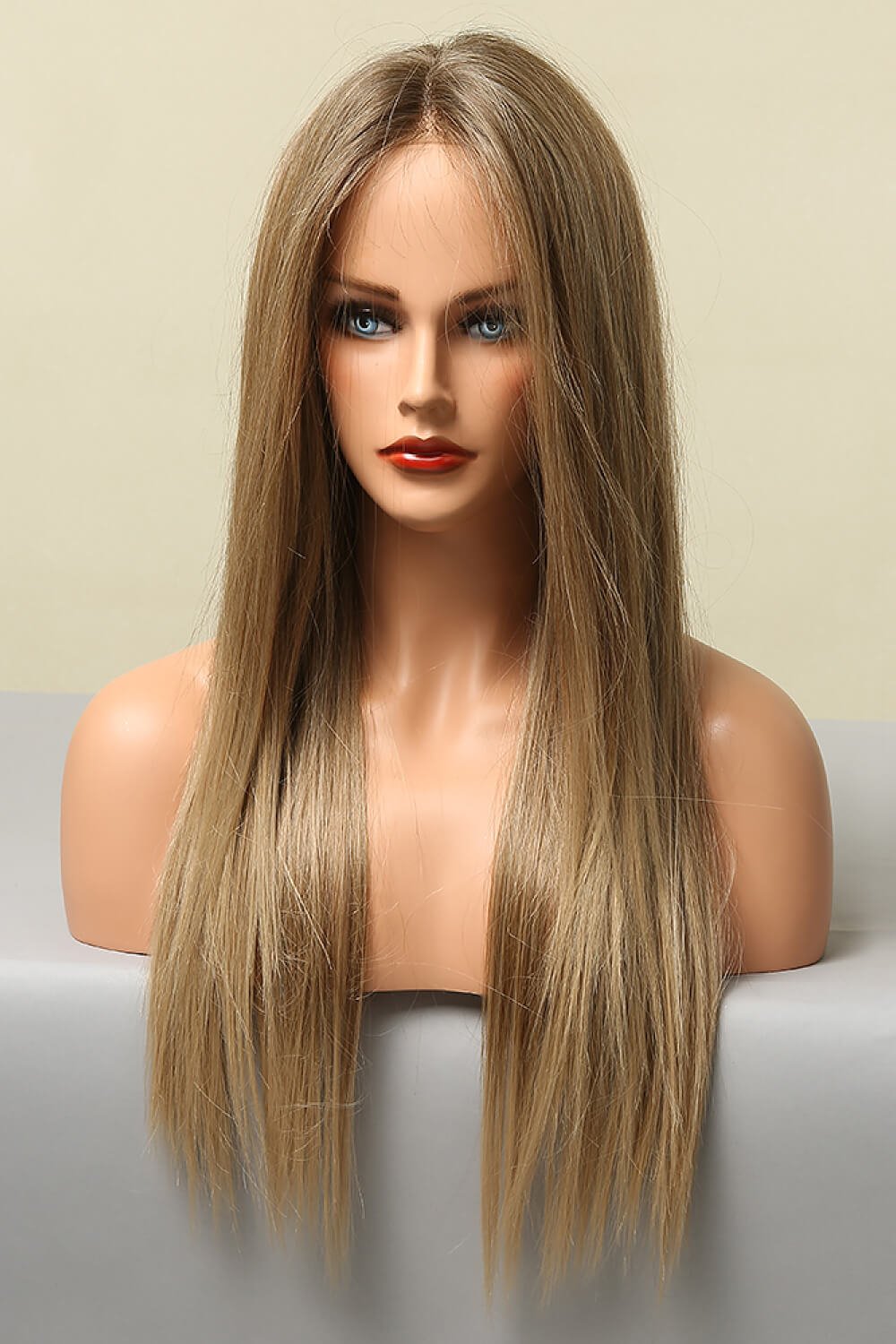 13*2" Long Straight Lace Front Synthetic Wigs 26" Long 150% Density - Kings Crown Jewel Boutique