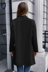 Lapel Collar Long Sleeve Blazer king-general-store-5710.myshopify.com