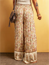 Floral Tiered Wide Leg Pants king-general-store-5710.myshopify.com