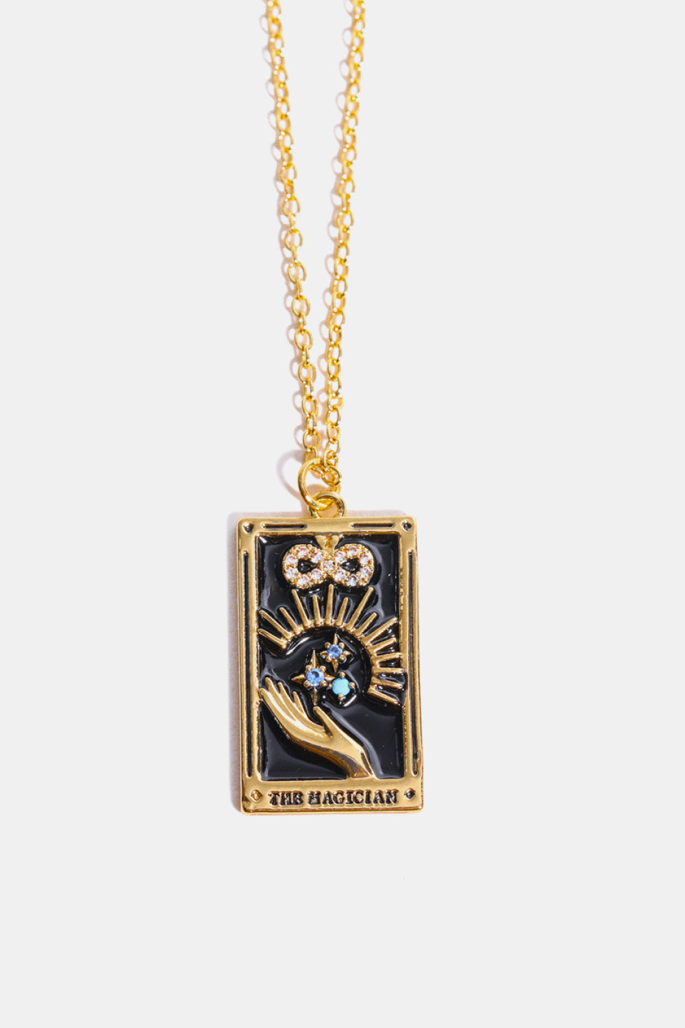 Tarot Card Pendant Stainless Steel Necklace king-general-store-5710.myshopify.com