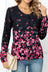 Floral Button Front Round Neck Cardigan king-general-store-5710.myshopify.com