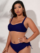 Plus Size Twist Front Tied Bikini Set king-general-store-5710.myshopify.com