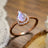 Moonstone Teardrop 925 Sterling Silver Halo Ring king-general-store-5710.myshopify.com