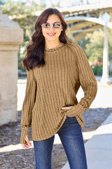 Basic Bae Full Size Ribbed Round Neck Long Sleeve Knit Top king-general-store-5710.myshopify.com