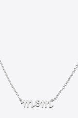 MOM 925 Sterling Silver Necklace king-general-store-5710.myshopify.com