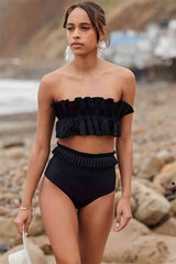 Ruffled Tie Back Two-Piece Swim Set king-general-store-5710.myshopify.com