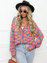 V-Neck Long Sleeve Cardigan king-general-store-5710.myshopify.com