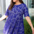 Plus Size Lace Detail Short Sleeve Round Neck Mini Dress king-general-store-5710.myshopify.com