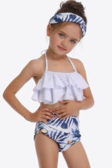 Printed Layered Halter Neck Two-Piece Swim Set king-general-store-5710.myshopify.com