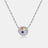Inlaid Zircon Pendant 925 Sterling Silver Necklace king-general-store-5710.myshopify.com