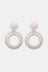 Round Shape Raffia Grass Dangle Earrings king-general-store-5710.myshopify.com