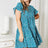 Double Take Short Flounce Sleeve Tiered Dress king-general-store-5710.myshopify.com