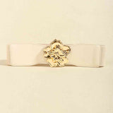 Flower Alloy Buckle Elastic Belt king-general-store-5710.myshopify.com