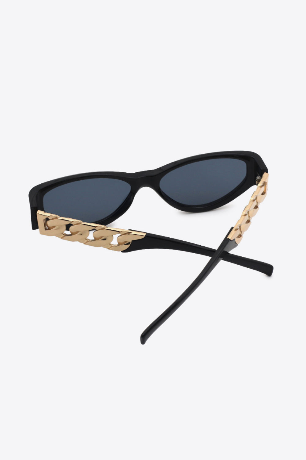 Chain Detail Temple Cat Eye Sunglasses king-general-store-5710.myshopify.com